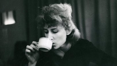FOTO: Olga Havlová v Divadle Na zábradlí, 60. léta.