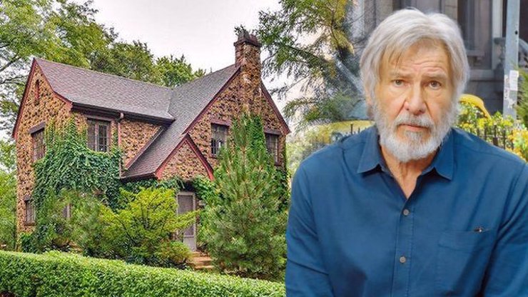 Dům, ve kterém žil Harrison Ford v dětství, se prodává za cenu bytu 3+1 v Praze