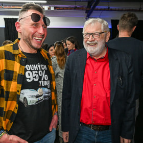 Jan Tuna se přišel podívat na akci Prima+.